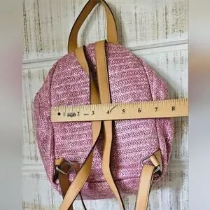 Vera Bradley | Bags | Vera Bradley Straw Backpack Pink  display picture 1